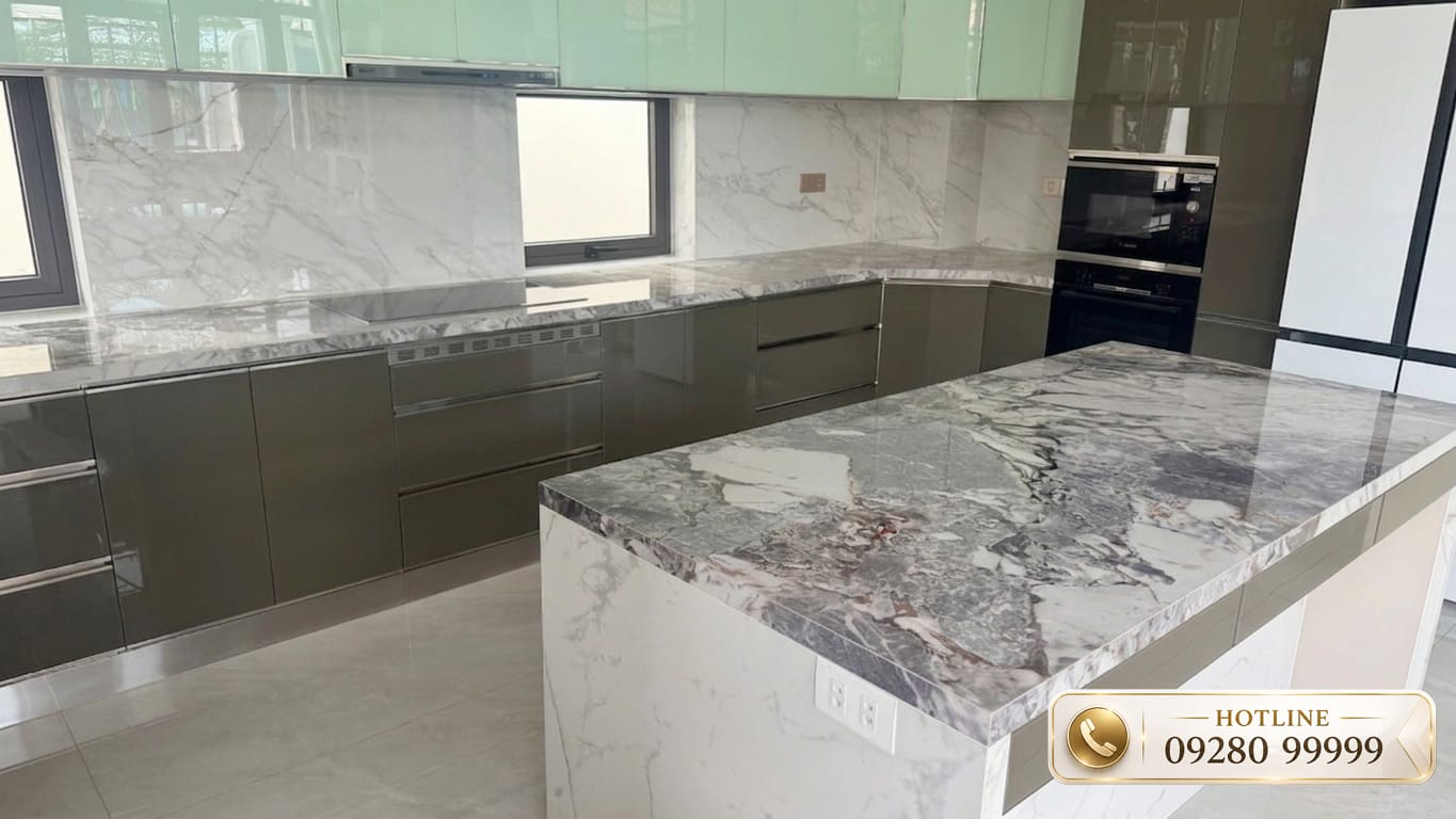 thiết kế phòng bếp đẳng cấp